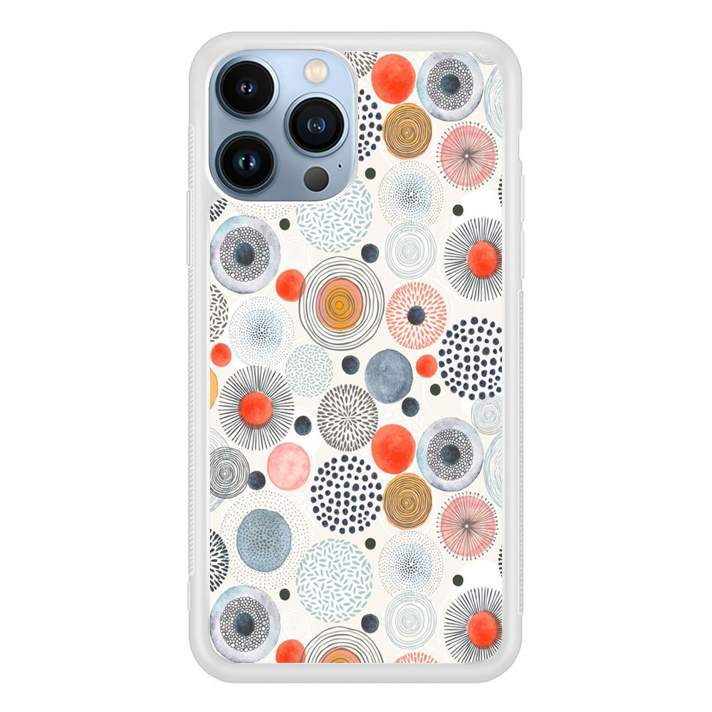 Abstrack Each Colour Polkadot iPhone 13 Pro Case - Octracase