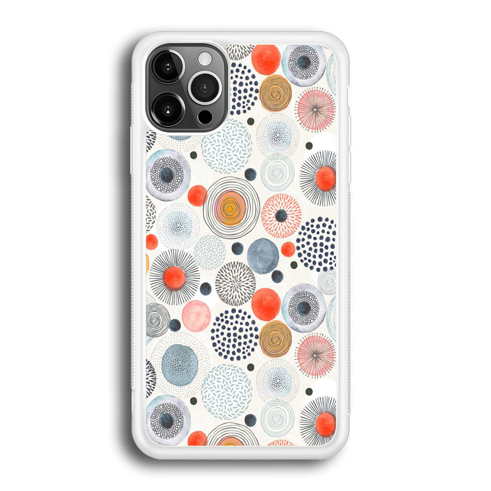 Abstrack Each Colour Polkadot iPhone 12 Pro Max Case - Octracase