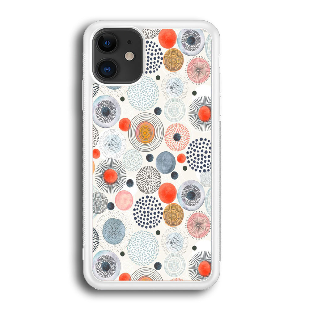 Abstrack Each Colour Polkadot iPhone 12 Case - Octracase