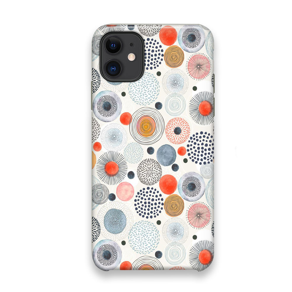 Abstrack Each Colour Polkadot iPhone 11 Case - Octracase