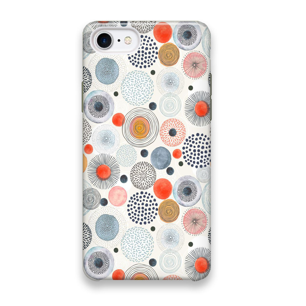 Abstrack Each Colour Polkadot iPhone 7 Case