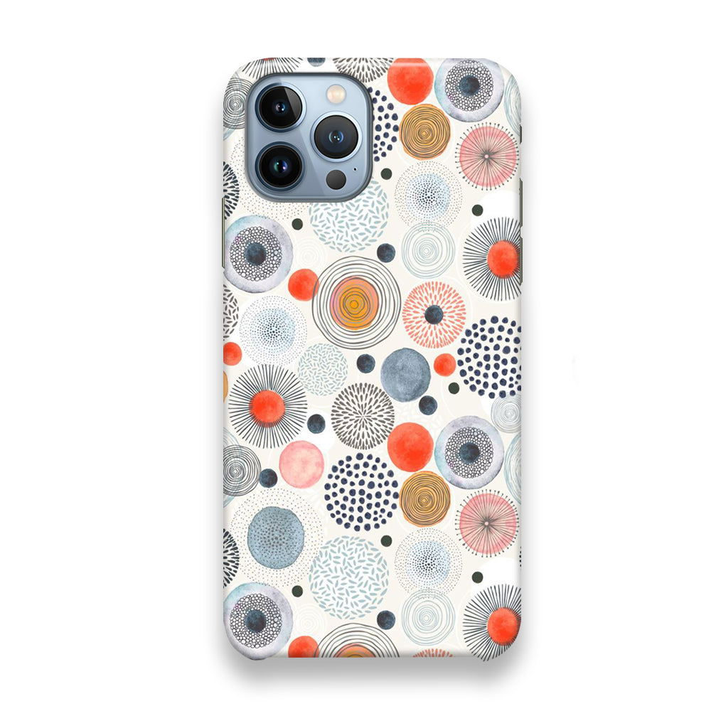 Abstrack Each Colour Polkadot iPhone 13 Pro Case - Octracase