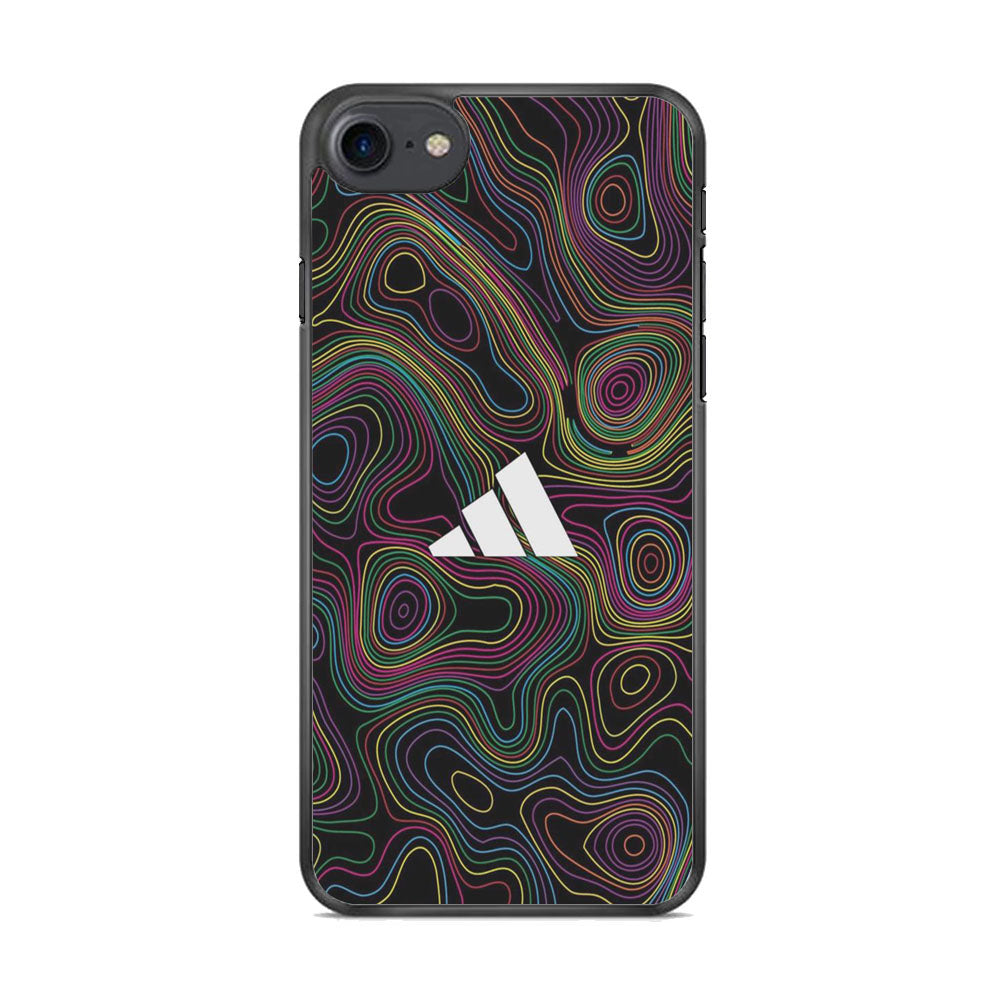 Adidas Art Neon Cable iPhone 8 Case