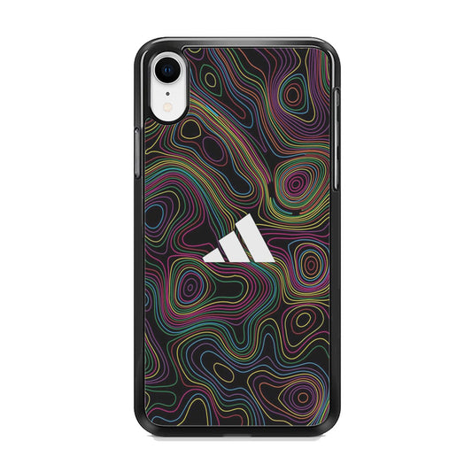 Adidas Art Neon Cable iPhone XR Case