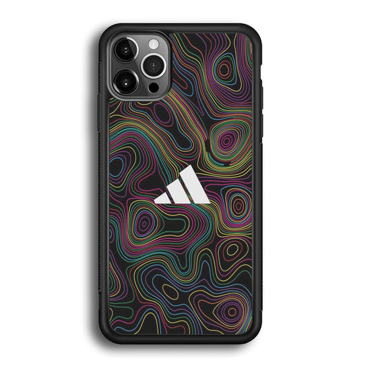 Adidas Art Neon Cable iPhone 12 Pro Max Case