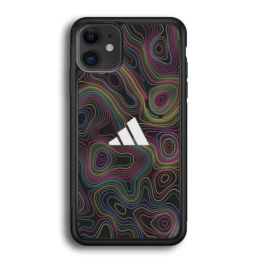 Adidas Art Neon Cable iPhone 12 Case