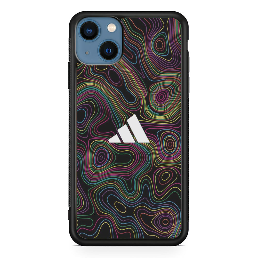 Adidas Art Neon Cable iPhone 13 Case