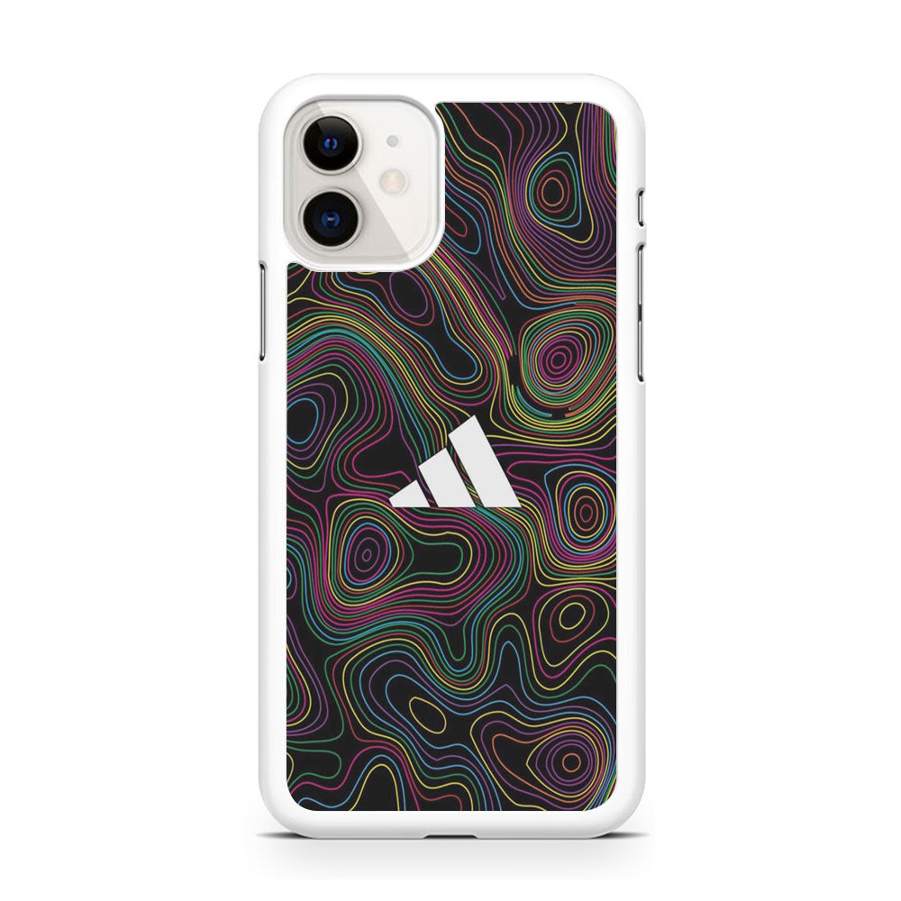 Adidas Art Neon Cable iPhone 11 Case