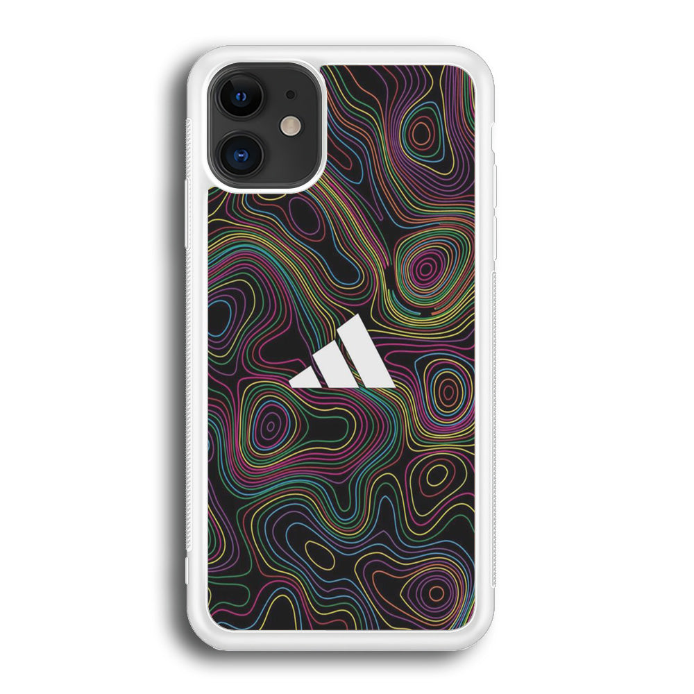 Adidas Art Neon Cable iPhone 12 Case