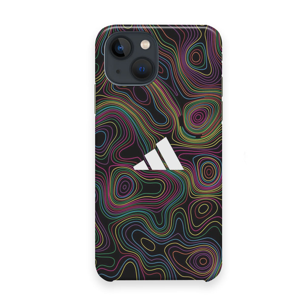 Adidas Art Neon Cable iPhone 13 Case