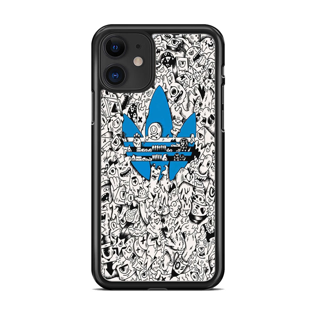 Adidas Doodle Art Monster iPhone 11 Case