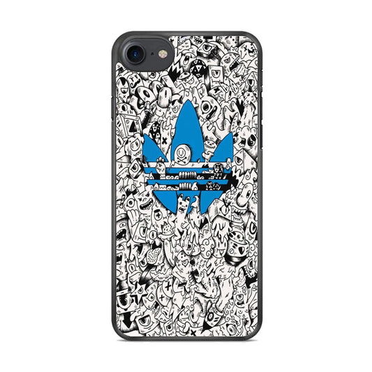 Adidas Doodle Art Monster iPhone 7 Case