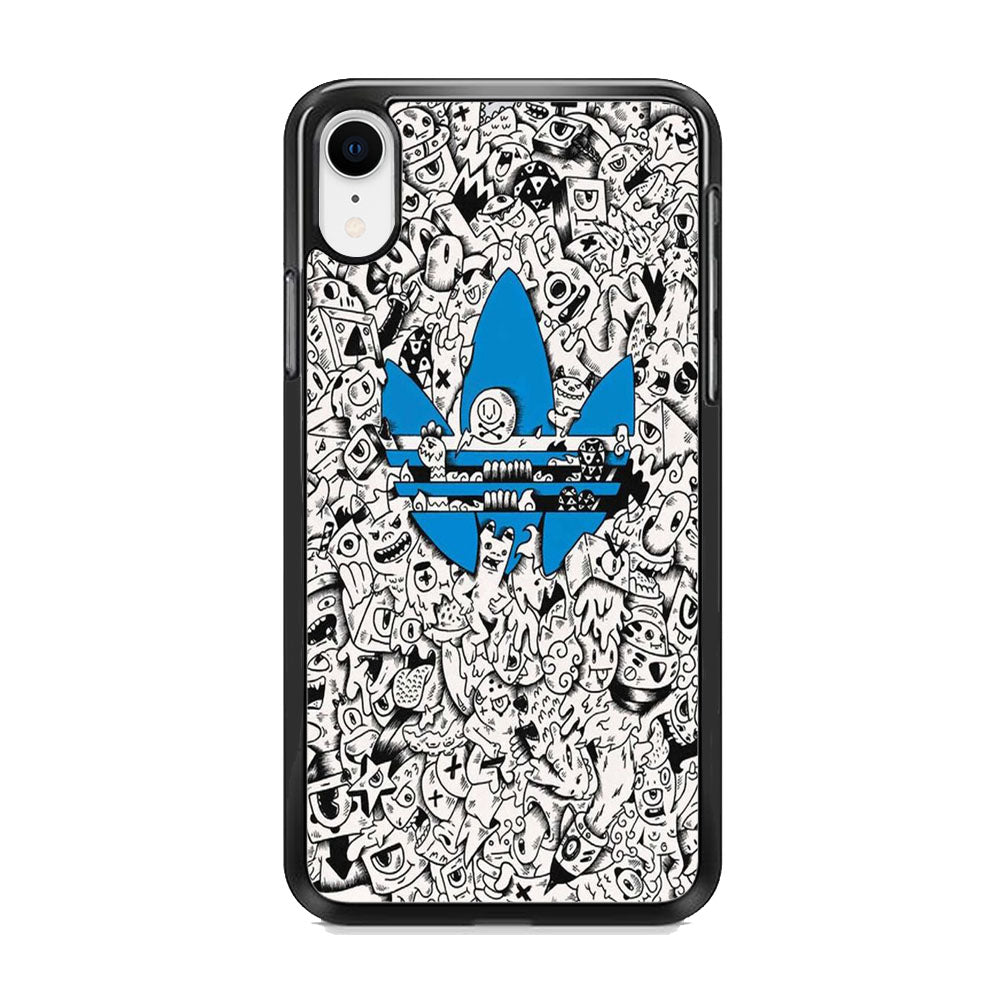 Adidas Doodle Art Monster iPhone XR Case