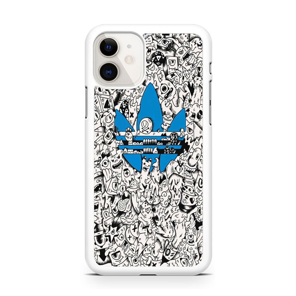 Adidas Doodle Art Monster iPhone 11 Case