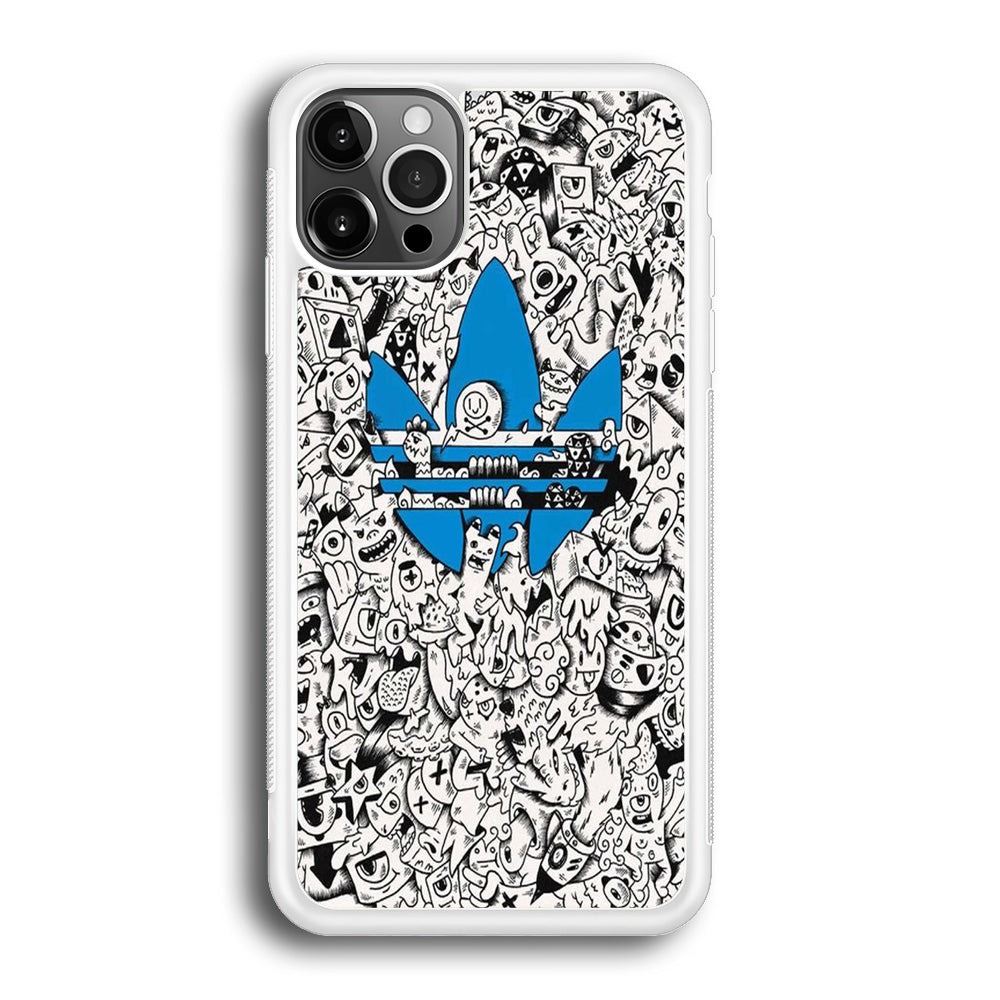 Adidas Doodle Art Monster iPhone 12 Pro Case