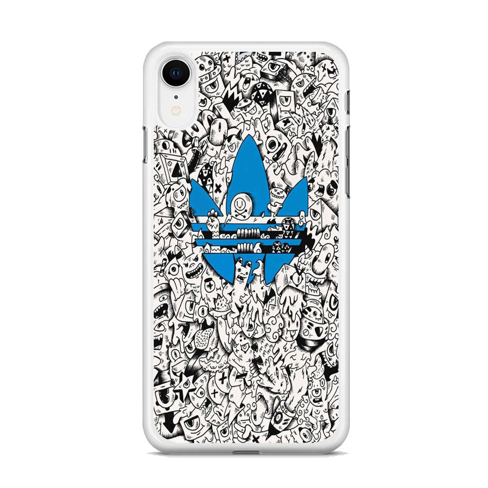 Adidas Doodle Art Monster iPhone XR Case