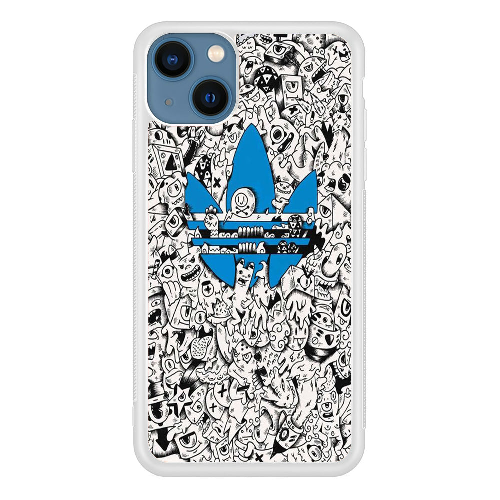 Adidas Doodle Art Monster iPhone 13 Case