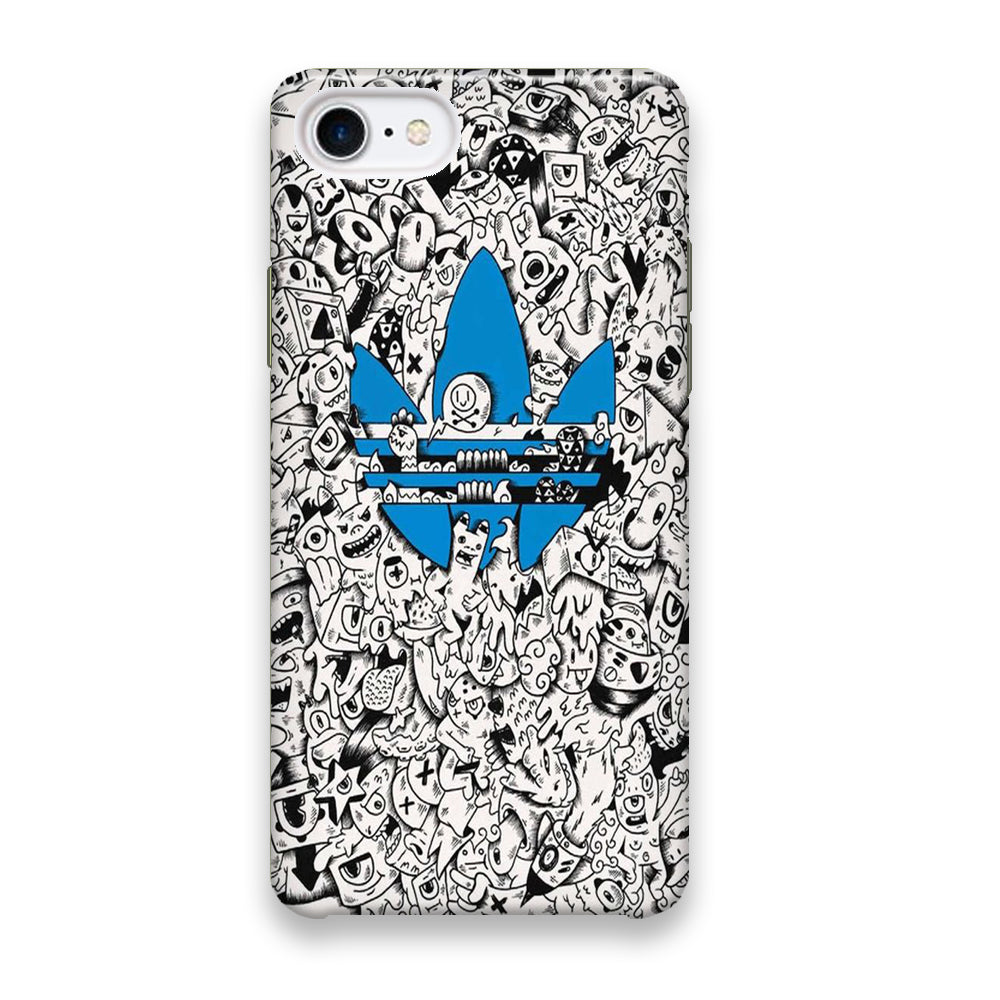 Adidas Doodle Art Monster iPhone 7 Case