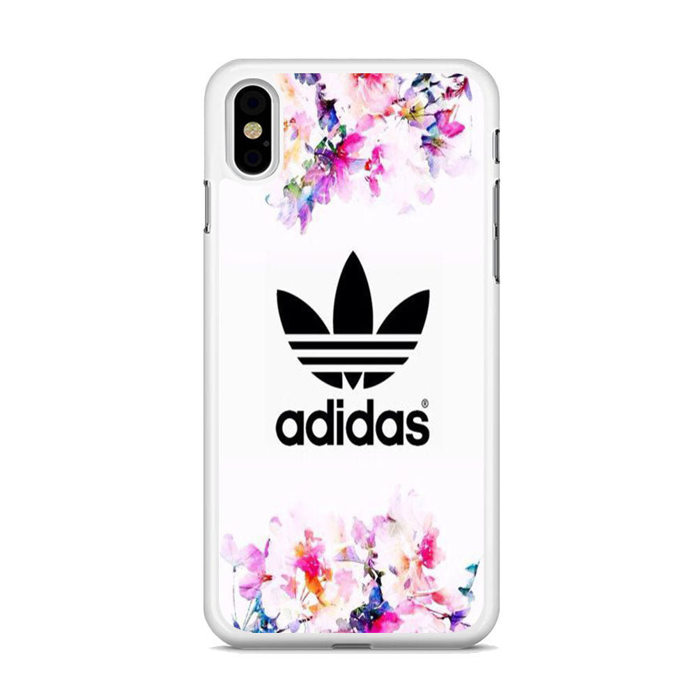 Adidas Flower Colour iPhone Xs Case