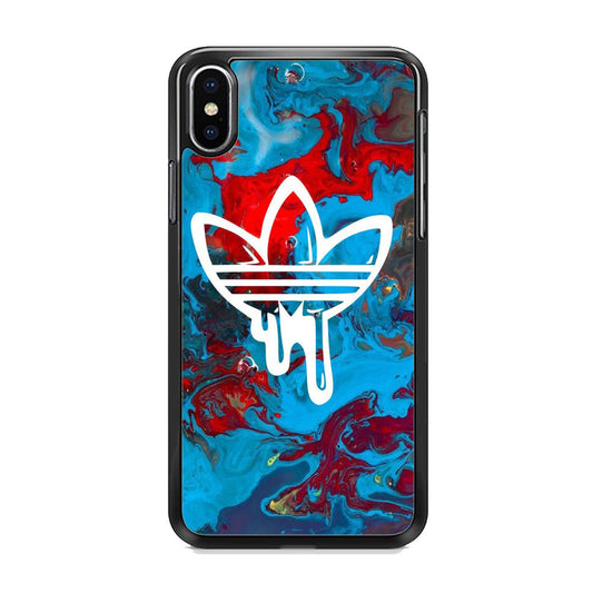 Adidas Red Ocean iPhone X Case