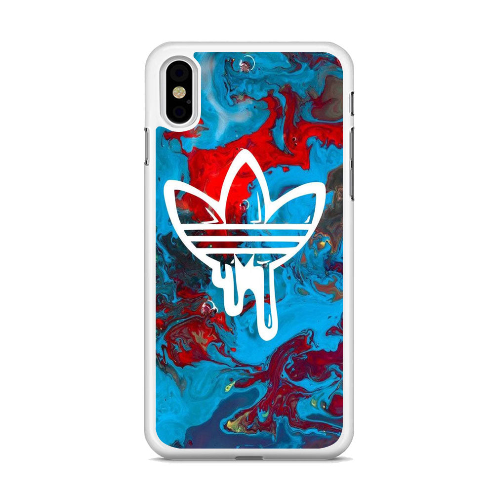 Adidas Red Ocean iPhone Xs Case