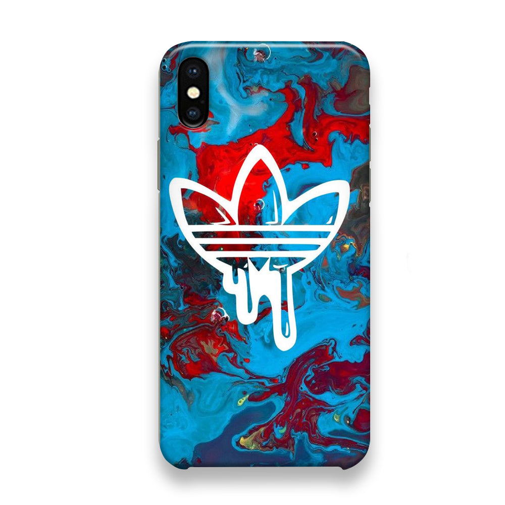 Adidas Red Ocean iPhone Xs Case