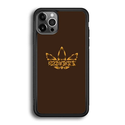 Adidas Royal Gold Chocolate iPhone 12 Pro Case