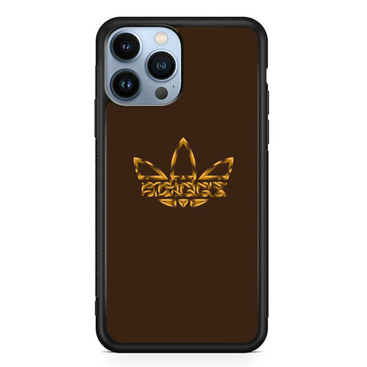 Adidas Royal Gold Chocolate iPhone 13 Pro Case