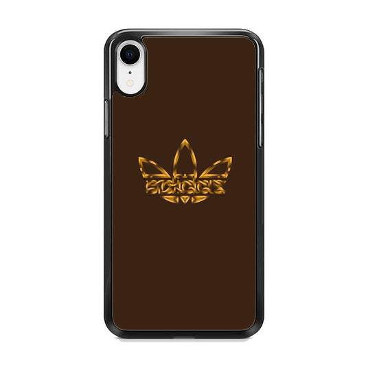 Adidas Royal Gold Chocolate iPhone XR Case