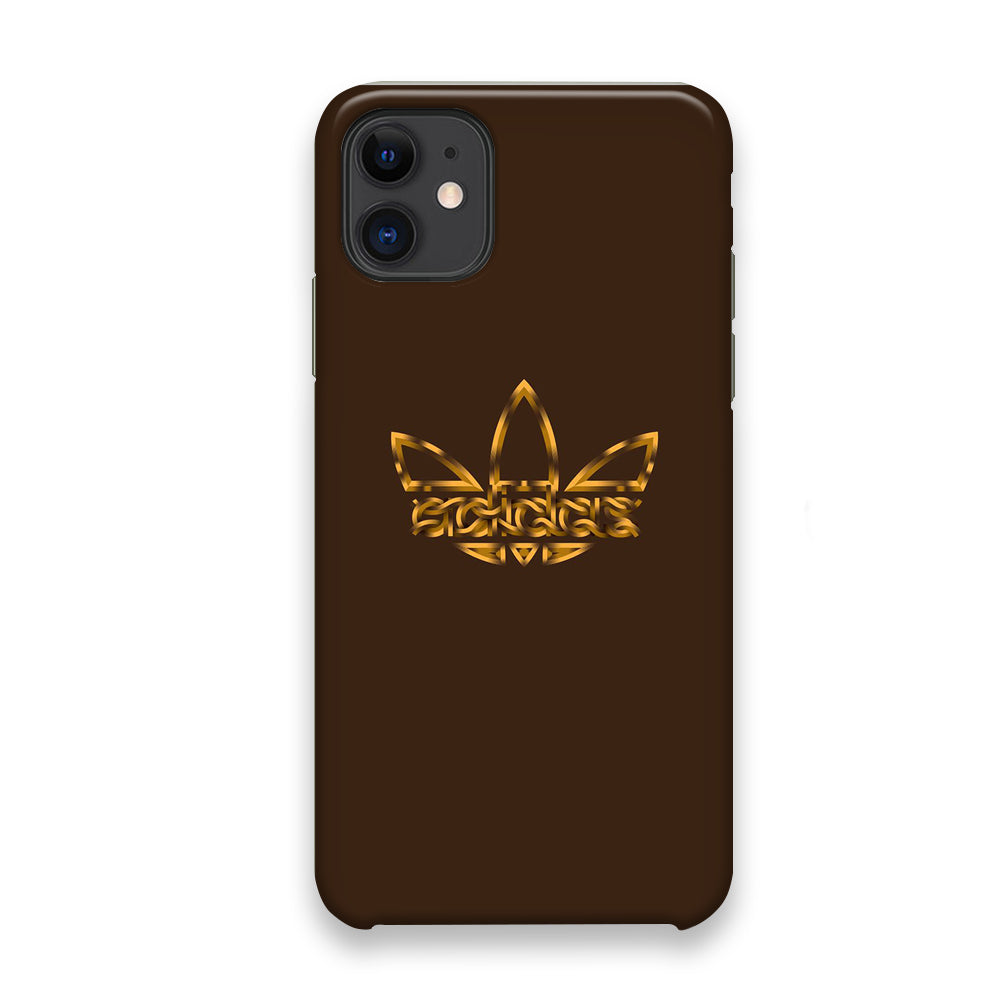 Adidas Royal Gold Chocolate iPhone 11 Case