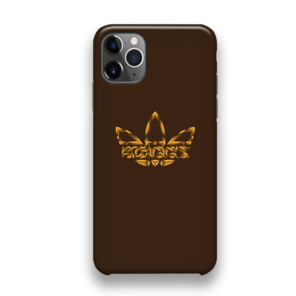 Adidas Royal Gold Chocolate iPhone 11 Pro Case