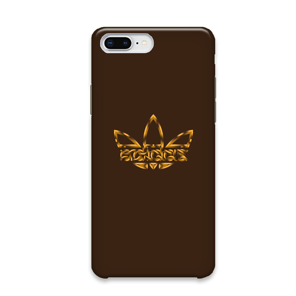 Adidas Royal Gold Chocolate iPhone 7 Plus Case