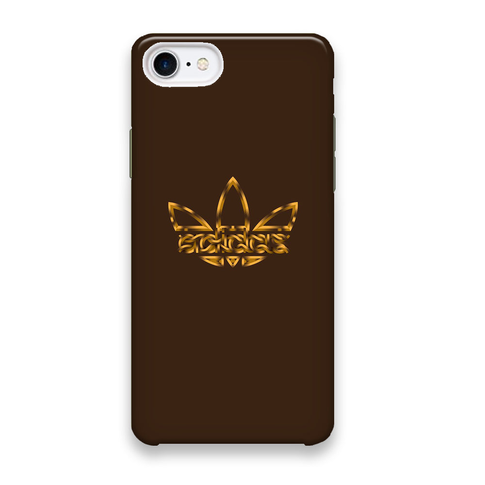 Adidas Royal Gold Chocolate iPhone 8 Case