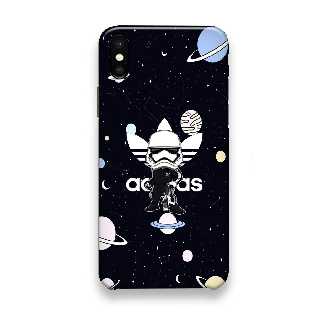 Adidas Stormtrooper Space iPhone Xs Case