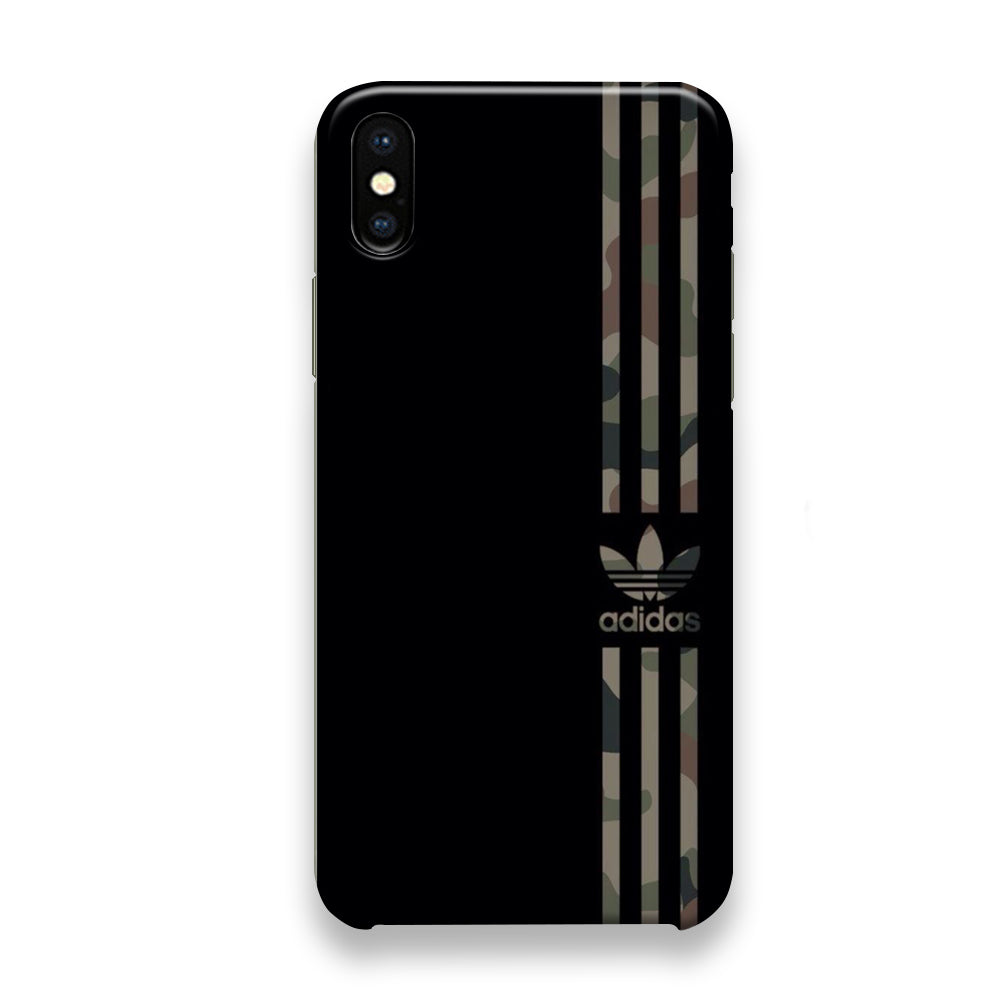 Adidas Stripe Camo iPhone X Case