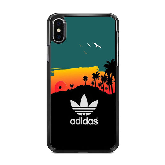 Adidas Sunset On Hill iPhone X Case