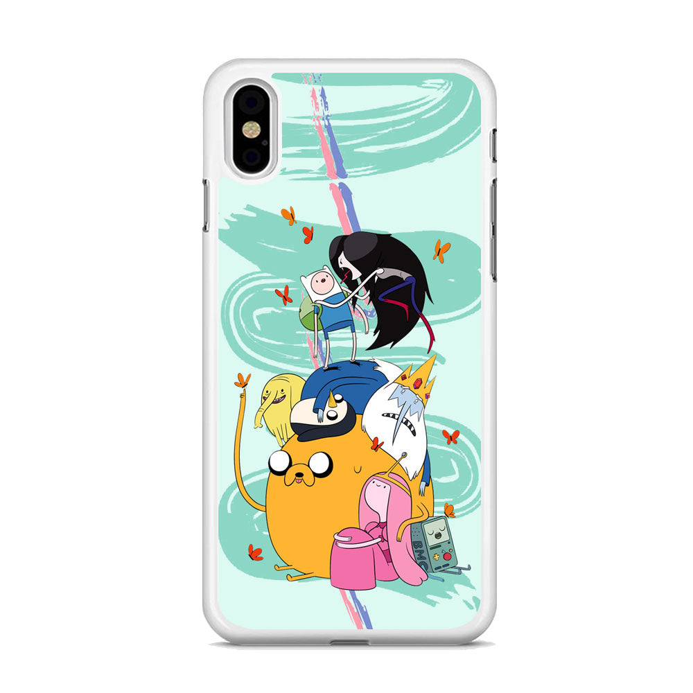 Adventure Time Shocked The Enemy iPhone Xs Case