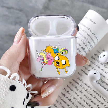 Adventure Time with Finn & Jake Hard Plastic Protective Clear Case Cover For Apple Airpods - Octracase