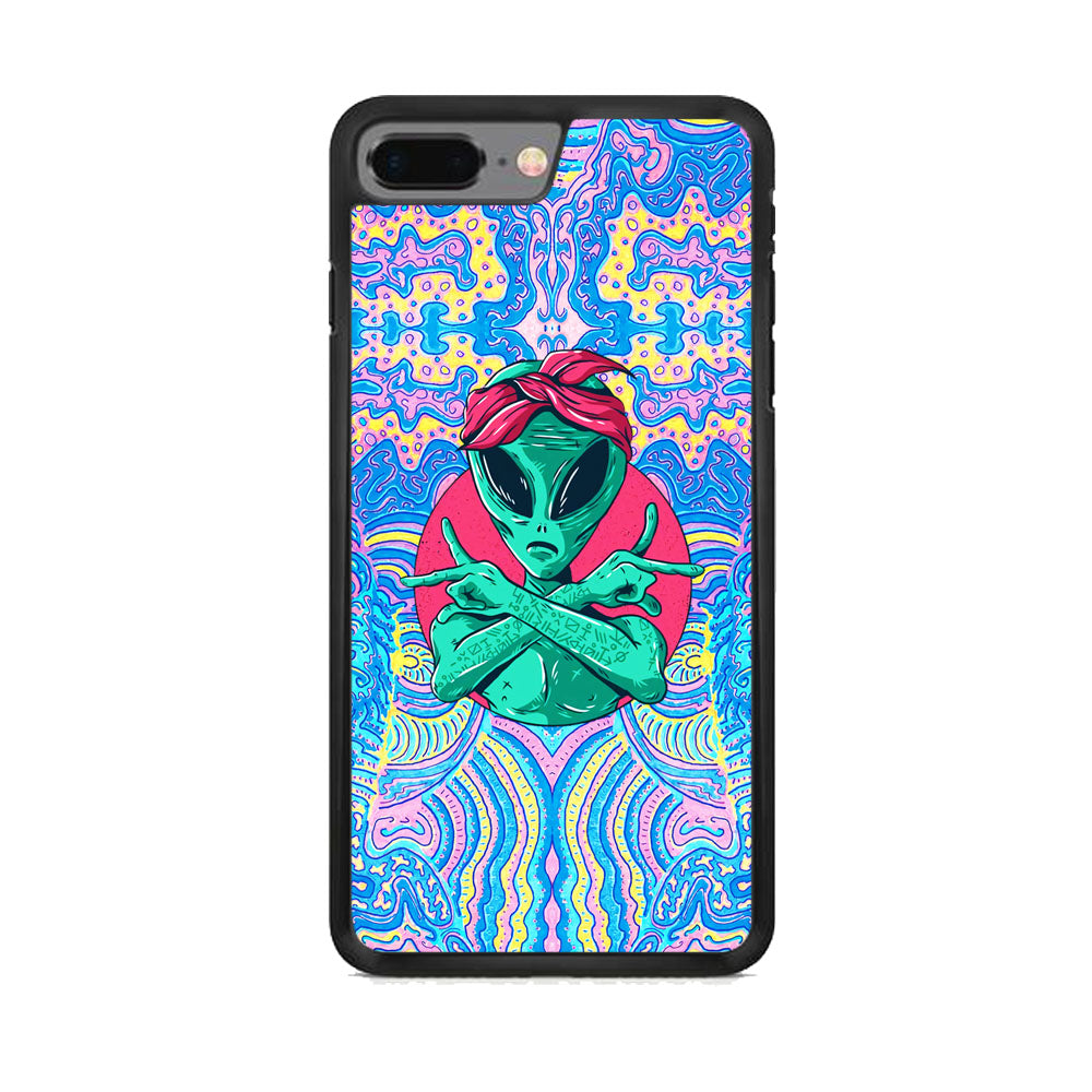 Alien Gangsta Rhythm iPhone 8 Plus Case - Octracase