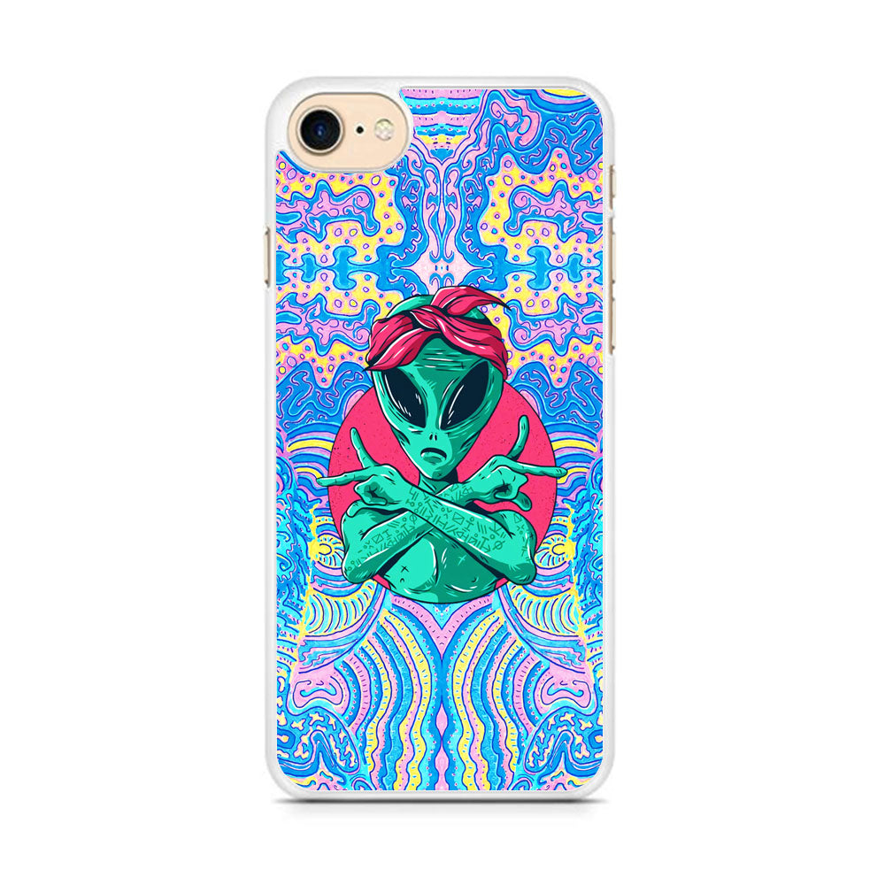 Alien Gangsta Rhythm iPhone 7 Case - Octracase