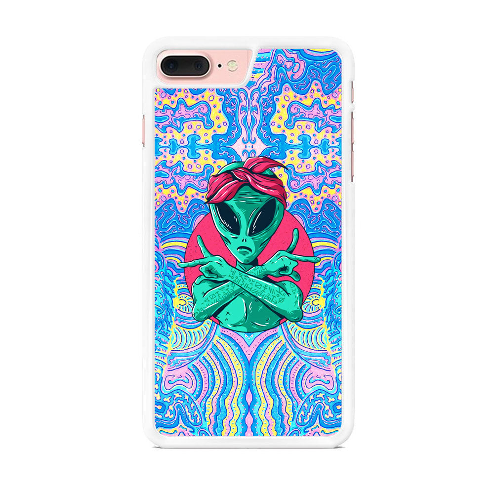 Alien Gangsta Rhythm iPhone 8 Plus Case - Octracase