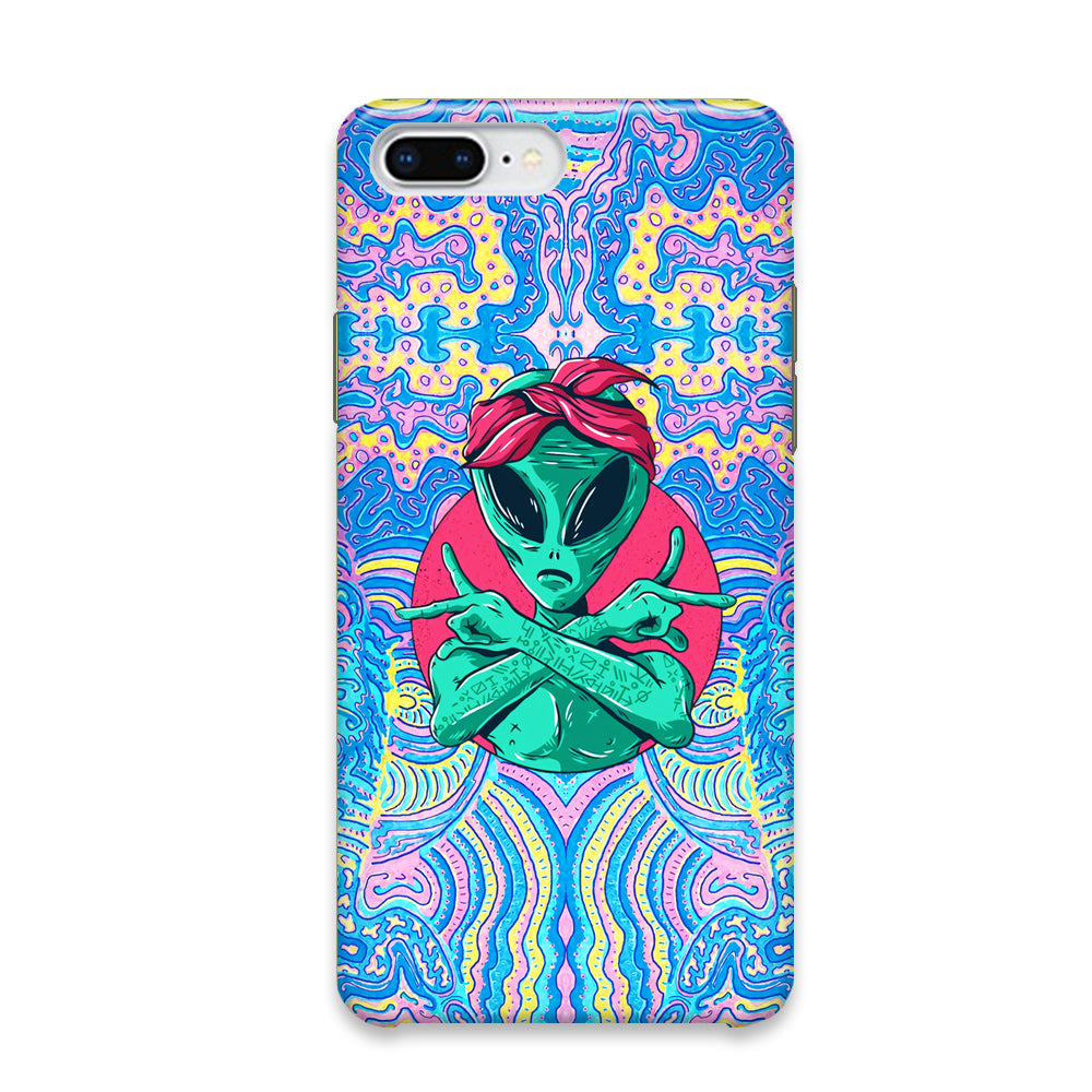 Alien Gangsta Rhythm iPhone 7 Plus Case - Octracase