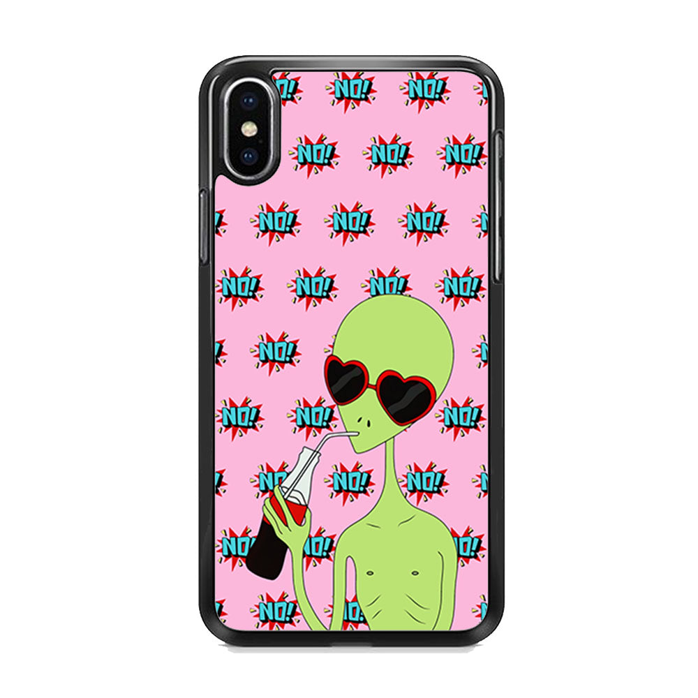 Alien Love Life iPhone X Case