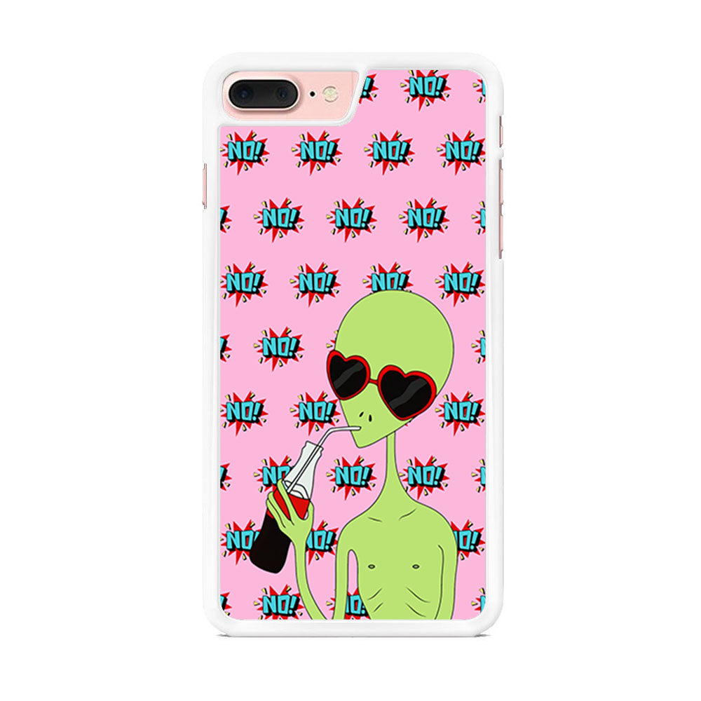 Alien Love Life iPhone 8 Plus Case