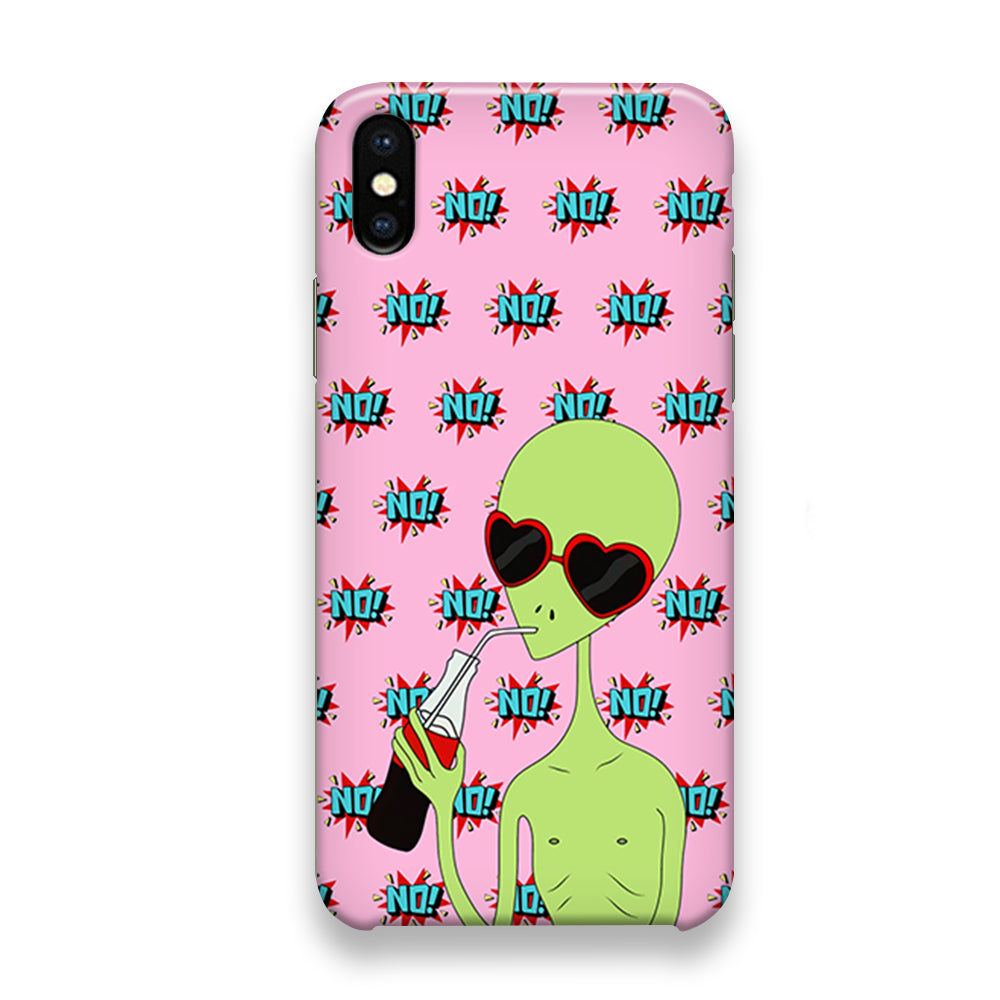 Alien Love Life iPhone X Case