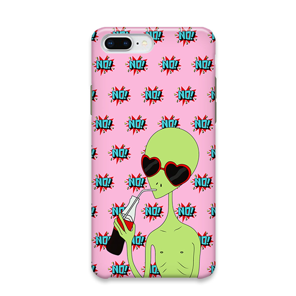 Alien Love Life iPhone 8 Plus Case