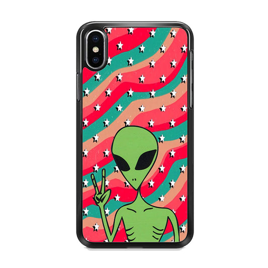 Alien Prove of Peace iPhone Xs Max Case - Octracase