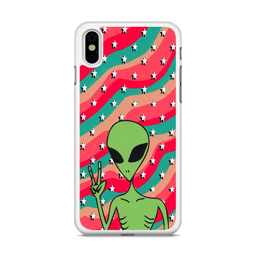 Alien Prove of Peace iPhone Xs Case - Octracase