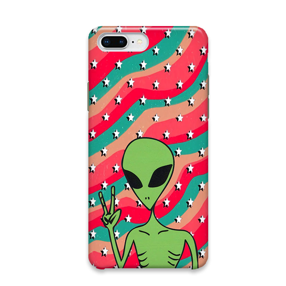 Alien Prove of Peace iPhone 8 Plus Case - Octracase