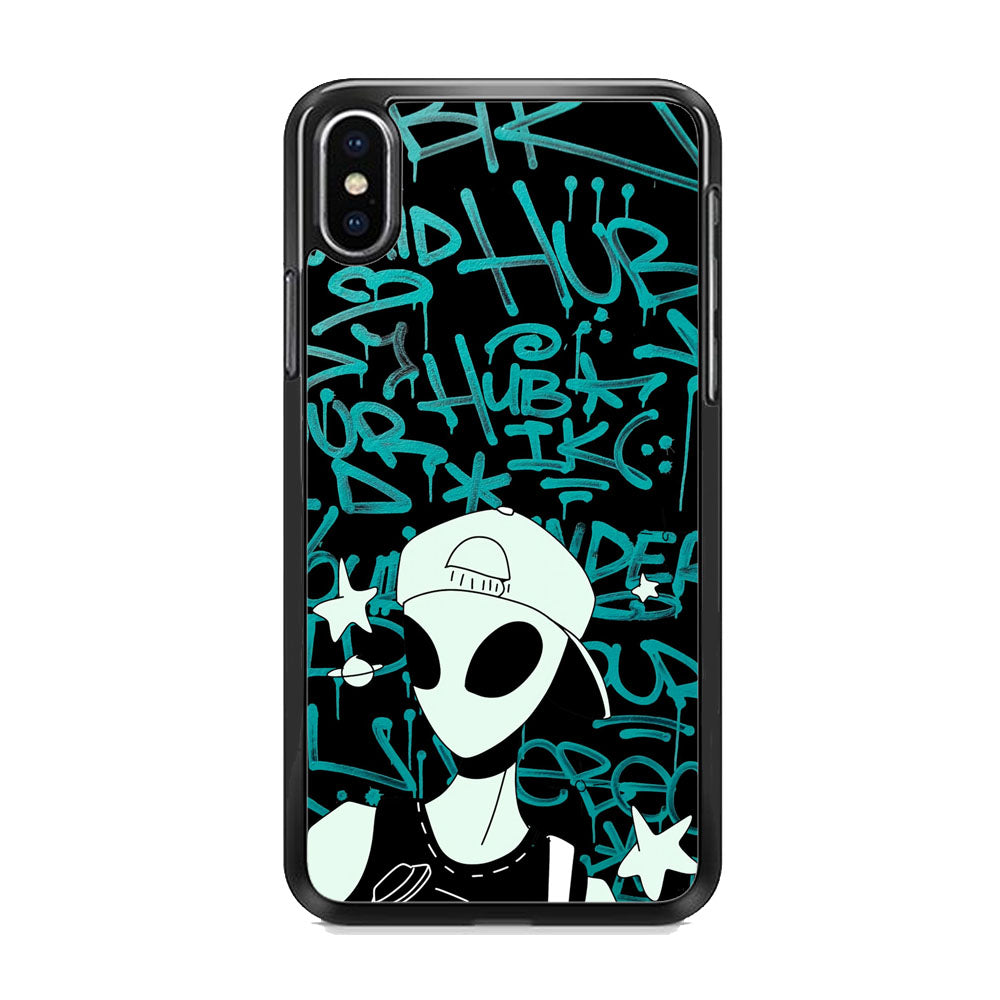 Alien Summer Season iPhone X Case - Octracase